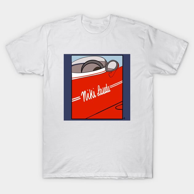 Niki Lauda T-Shirt by cutedrivers